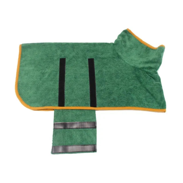 COZY PET BATHROBE WRAP