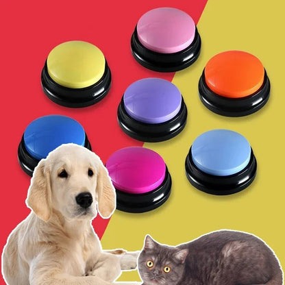 INTERACTIVE DOG PERSONALIZED SOUND BUTTONS