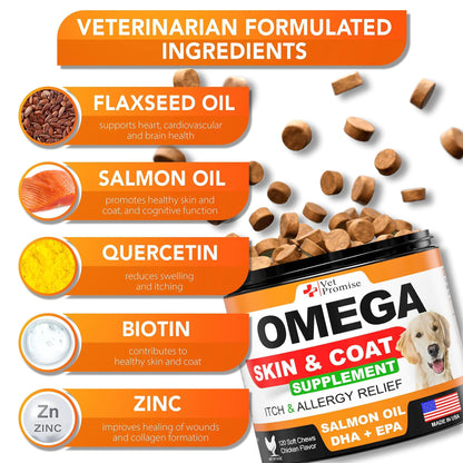 OMEGA 3 FOR DOG SKIN AND COAT